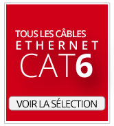Cable ethernet Catégorie 6 et 6a