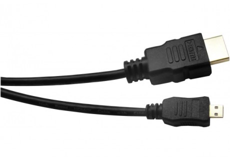 Câble Micro HDMI vers HDMI HighSpeed Ethernet HQ 1m - Achat