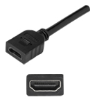 cable hdmi a femelle 2m