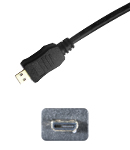 cable micro-hdmi d mâle 3m