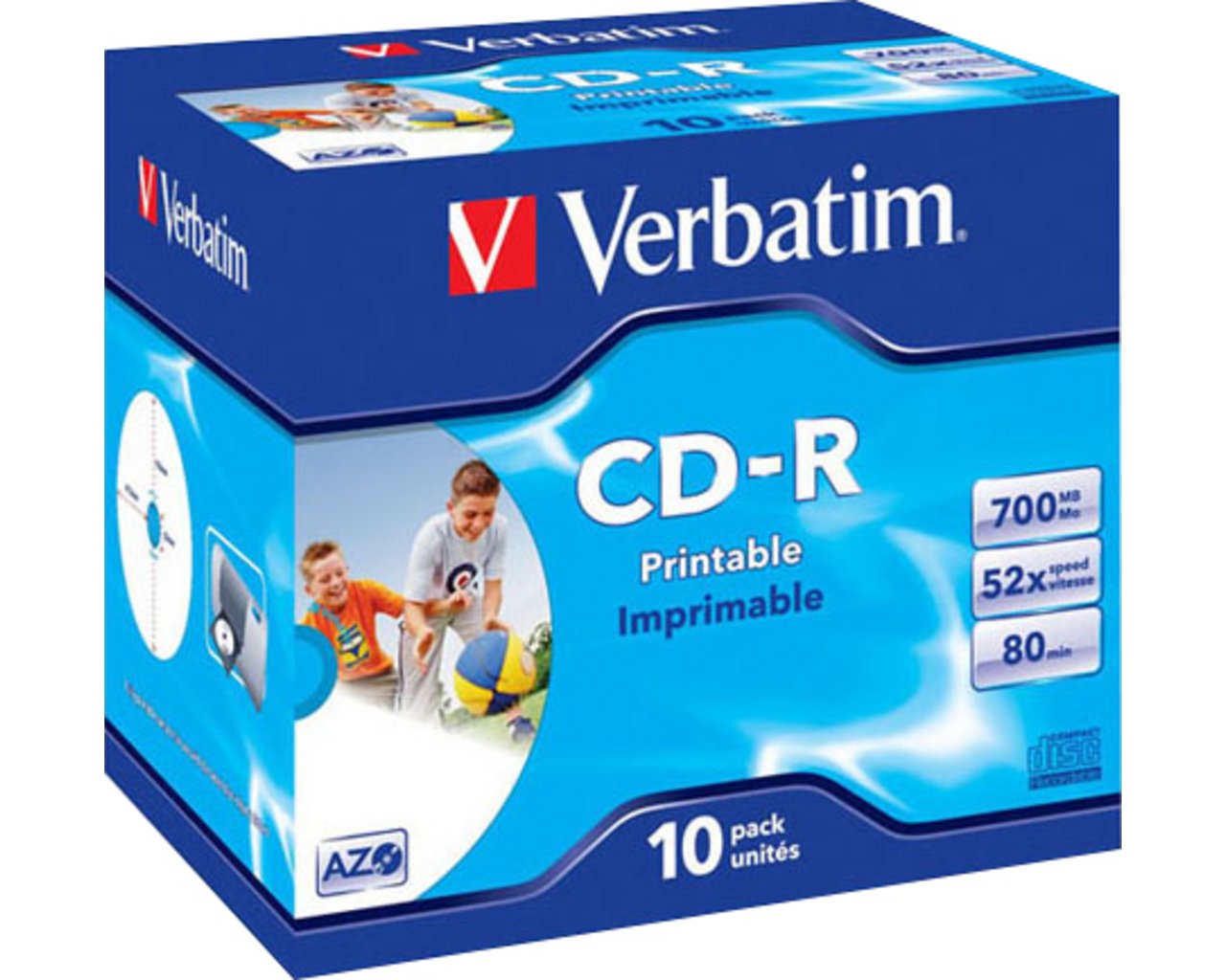 Verbatim DataLifePlus CD-R x 10 700 Mo
