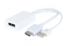 Convertisseur HDMI vers DisplayPort & alimentation USB