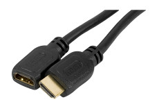 Rallonge HDMI HighSpeed - Noir - (2,0m)