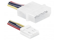 Câble d'alimentation Molex / Floppy - 20 cm