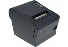 Imprimante thermique tickets Epson TM-T88V noire  série / USB (avec alim.)