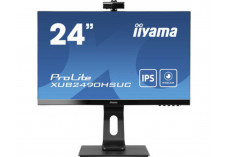 IIYAMA- Moniteur IPS 24'' avec caméra FHD et microphone - PROLITE XUB2490HSUC-B5