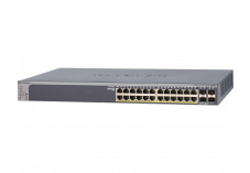 NETGEAR GS728TPP Switch Niv.2 24 ports Gigabit PoE+ 483W + 4SFP
