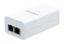 DEXLAN Injecteur PoE Gigabit Ethernet 802.3af 15,4W