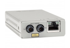 ALLIED AT-MMC200/ST-60 Media Converter RJ45 10/100  to 100FX MM, ST Duplex
