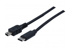 CORDON USB 2.0 TypeC / MINI B - 2,0 M