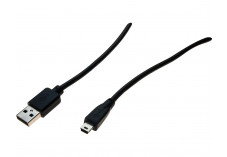 Cordon USB 2.0 type A / mini B - 1,5 m