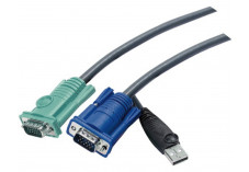 Aten 2L-5202U câble Pieuvre KVM VGA/USB - 1,80M