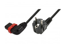 Câble d'alimentation - IEC C13 - Noir - 2m - Connectique PC