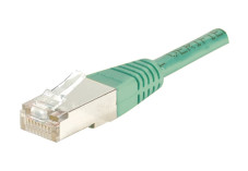 CORDON RJ45 CAT 6A BLINDE SFTP LSZH VERT 7 METRES