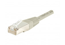 Câble RJ45 CAT6a S/FTP (PIMF) - Gris - (0,5m) Dexlan
