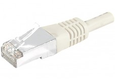 Câble RJ45 CAT 6a S/FTP (PIMF) - Gris - (3m) Dexlan