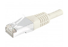 Câble réseau Ethernet (RJ45) résistant gris catégorie 6A S/FTP - 25m - Câble  Ethernet - FOLAN