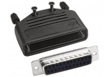 Kit connecteur à souder + capot - SUBD25 F