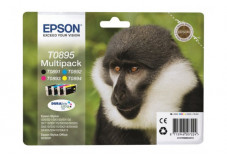Pack EPSON C13T08954010 Série SINGE - Noir + 3 couleurs