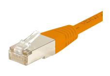 Câble RJ45 CAT6 F/UTP - Orange - (50,0m)
