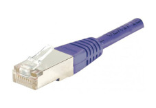 Câble RJ45 CAT6 S/FTP - Violet - (0,3m)