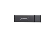 INTENSO Clé USB 2.0 Alu Line - 4 Go Anthracite