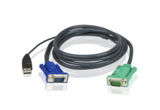 ATEN 2L-5201U CORDON KVM VGA/USB 1,20M