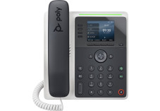 Poly Edge E220 Téléphone VoIP PoE 4 comptes SIP écran LCD 2.8