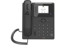 POLY CCX 350 téléphone de bureau IP PoE pour Microsoft Teams