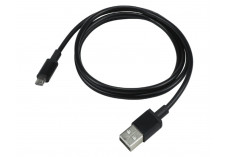 MOBILIS Câble USB - USB-A mâle vers USB-C mâle - Noir