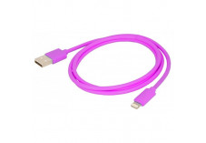 Câble Lightning de charge vers USB URBAN FACTORY -1m Violet