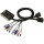 Aten CS682 switch KVM 2 ports DVI/USB/Audio Câbles intégrés