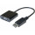 Convertisseur actif DisplayPort 1.2 vers VGA - 15CM