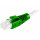 Manchon RJ45 vert clipsable diamètre 6 mm (sachet de 10 pcs)