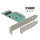 Adaptateur PCI Express pour 1 SSD M2 NVMe (mode PCIe)