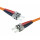 Jarretière optique duplex HD multi OM1 62,5/125 ST-UPC/ST-UPC orange - 2 m