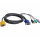 Cable pour kvm ATEN 2L-53xxUP VGA-USB+PS2 - 1,80M