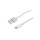 Cordon USB-A vers Lightning 20 cm - Blanc