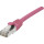 Câble RJ45 CAT6a S/FTP LSOH Snagless - Rose - (0,3m)