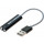 Carte son USB-A sortie-entrée Audio Stéréo Uni-Jack 3.5 mm