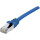 Câble RJ45 CAT6a F/UTP Snagless LSOH - Bleu - (0,15m)