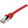 Câble RJ45 CAT6a F/UTP Snagless LSOH rouge - (25m)