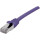 Câble RJ45 CAT6a S/FTP LSOH Snagless - Violet - (0,15m)