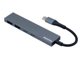 DACOMEX Hub USB HB604 Type-C vers 2 x Type-A et 2 x Type-C