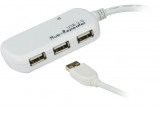 ATEN UE2120H rallonge amplifiée USB 2.0 12M + hub 4 Port