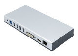 Docking Station DisplayLink USB-A/C HDMI & DVI Audio LAN Hub 6 ports USB-A