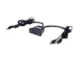 DEXLAN KVM Switch HDMI/USB/HP Câbles intégrés 2 ports