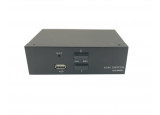 DEXLAN KVM Switch DisplayPort 4K/USB/Audio 2 ports + câbles