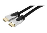 Cordon HDMI haute vitesse avec ethernet HQ  - 5,00M