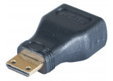 Adaptateur HDMI a fem vers mini HDMI male or